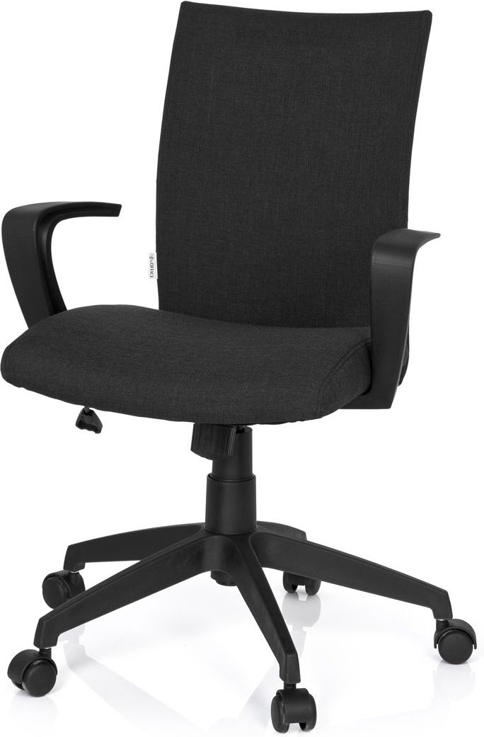 hjh OFFICE Bürostuhl SOFT (Schwarz)