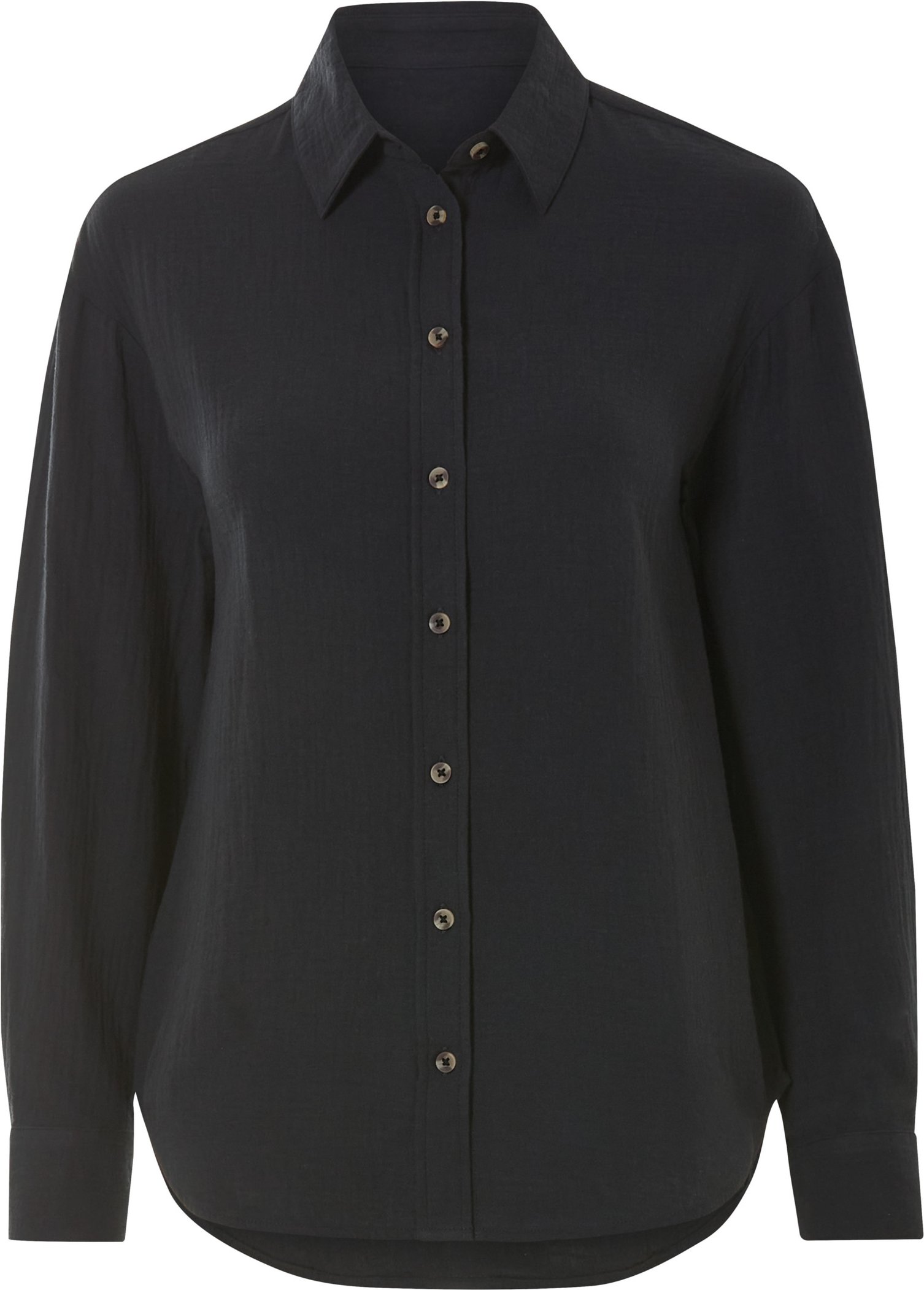 Thumbnail - esmara® Damen Bluse langarm Musselin (Schwarz, 36)