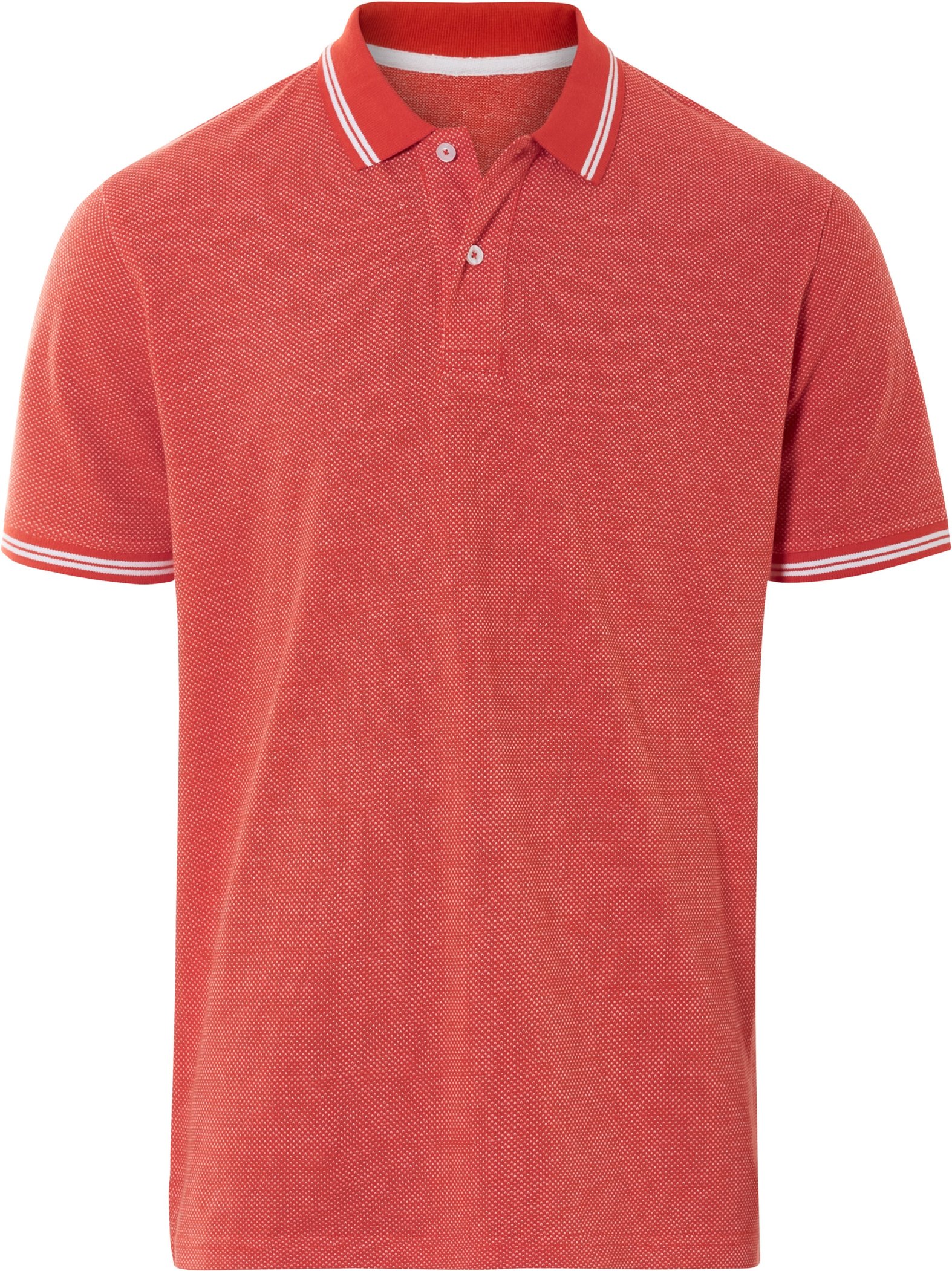 LIVERGY® Herren Poloshirt (orange, L (52/54))