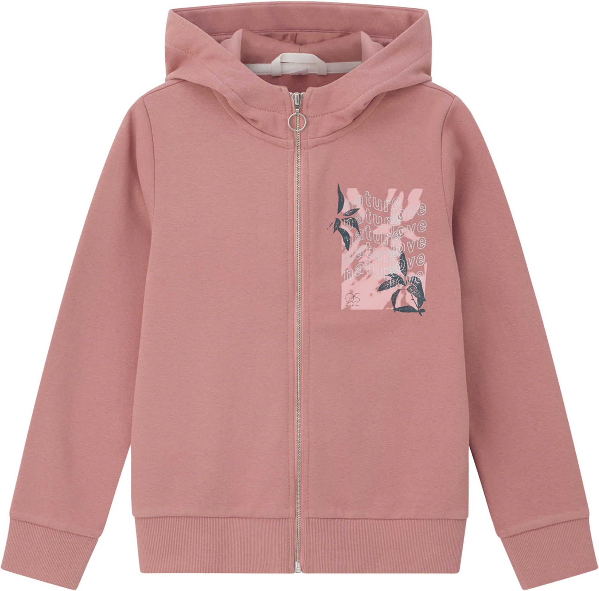 QS by s.Oliver Kinder Sweatjacke (XL (176), lachs)