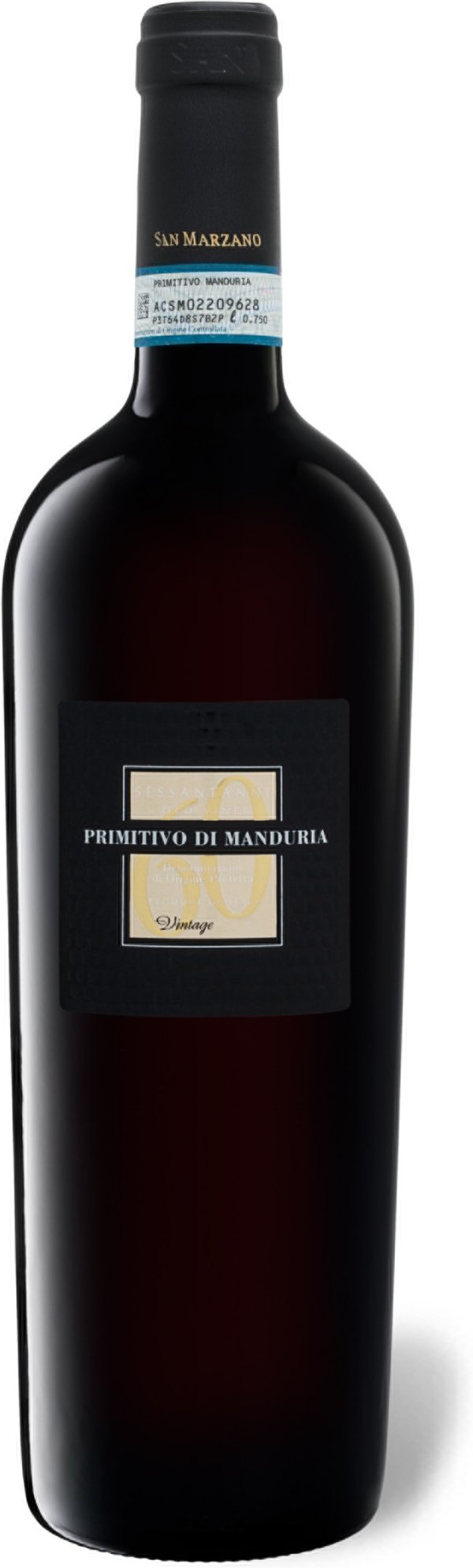 San Marzano Sessantanni Primitivo di Manduria DOP halbtrocken, Rotwein 2019