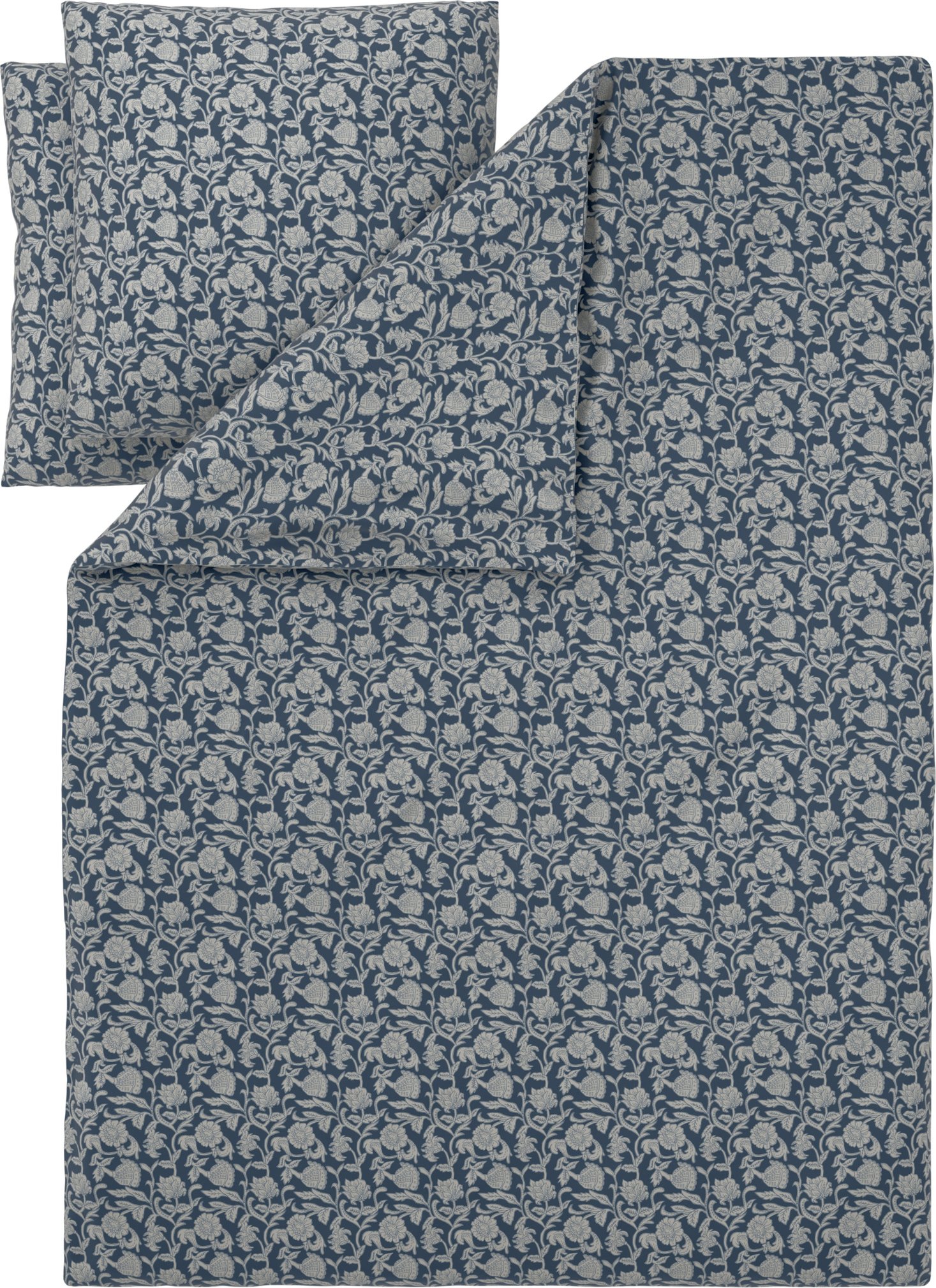 LIVARNO® Renforcé-Bettwäsche (Blau)