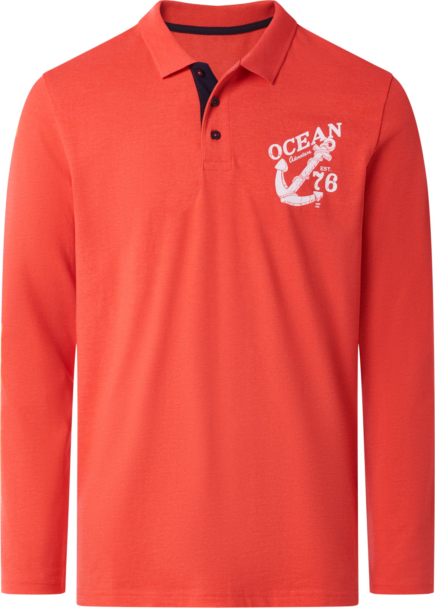 esmara Men Herren Poloshirt (Orange, M (48/50))