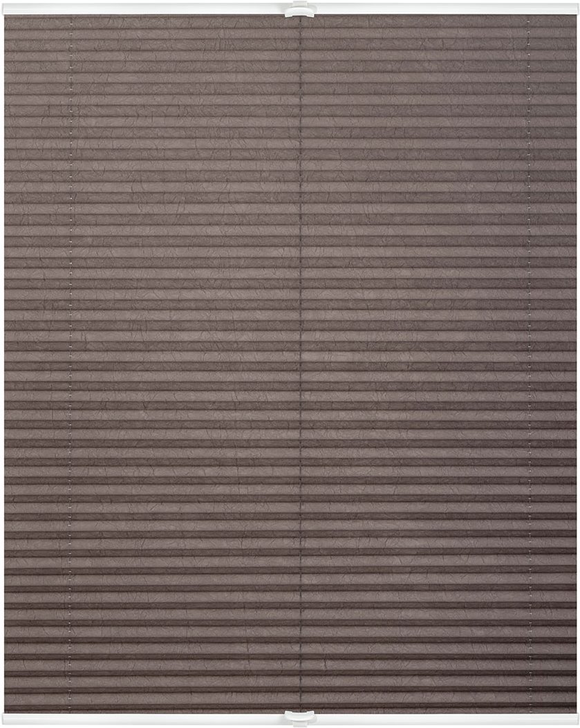 Lichtblick Plissee Klemmfix (Taupe, 100x130 cm)