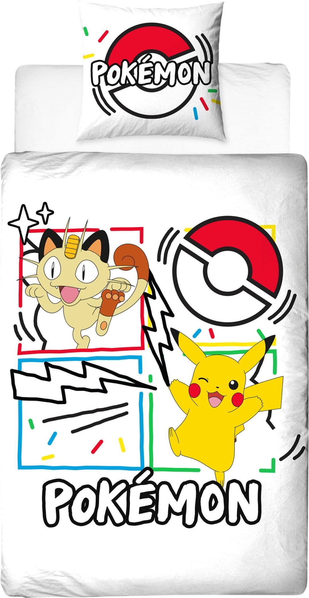 Wendebettwäsche 135 x 200 cm (Pokémon)