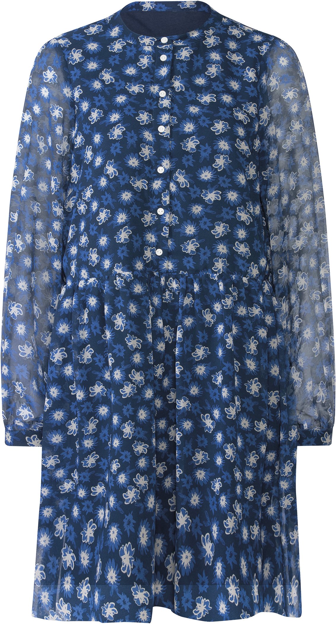 Thumbnail - esmara® Damen Kleid aus Chiffon (40, marine)