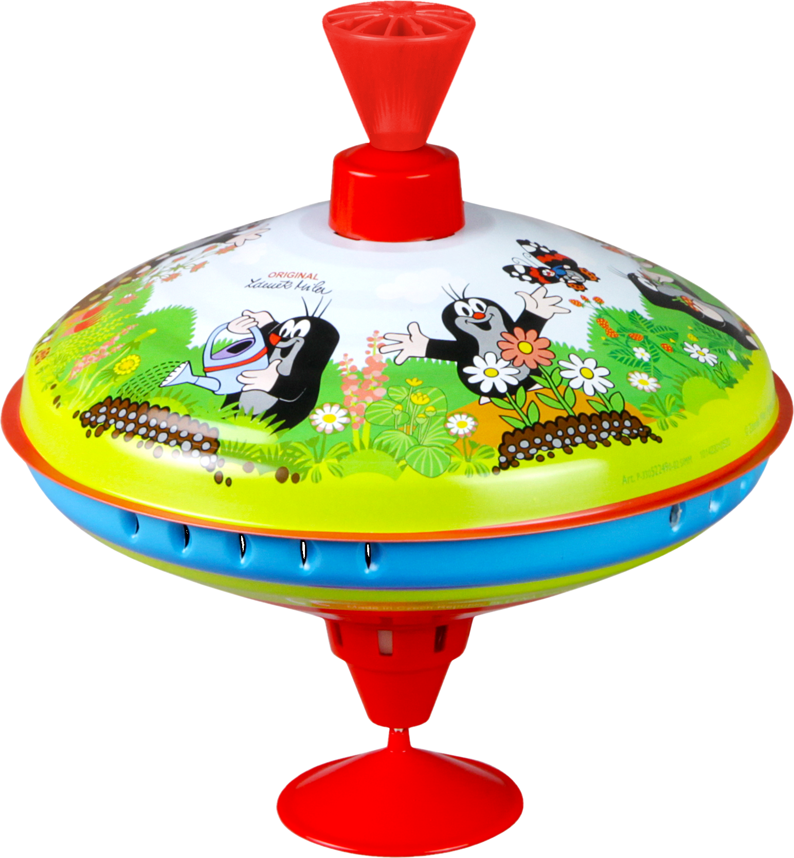 LENA Brummkreisel 19 cm Der kleine Maulwurf, Schaukarton