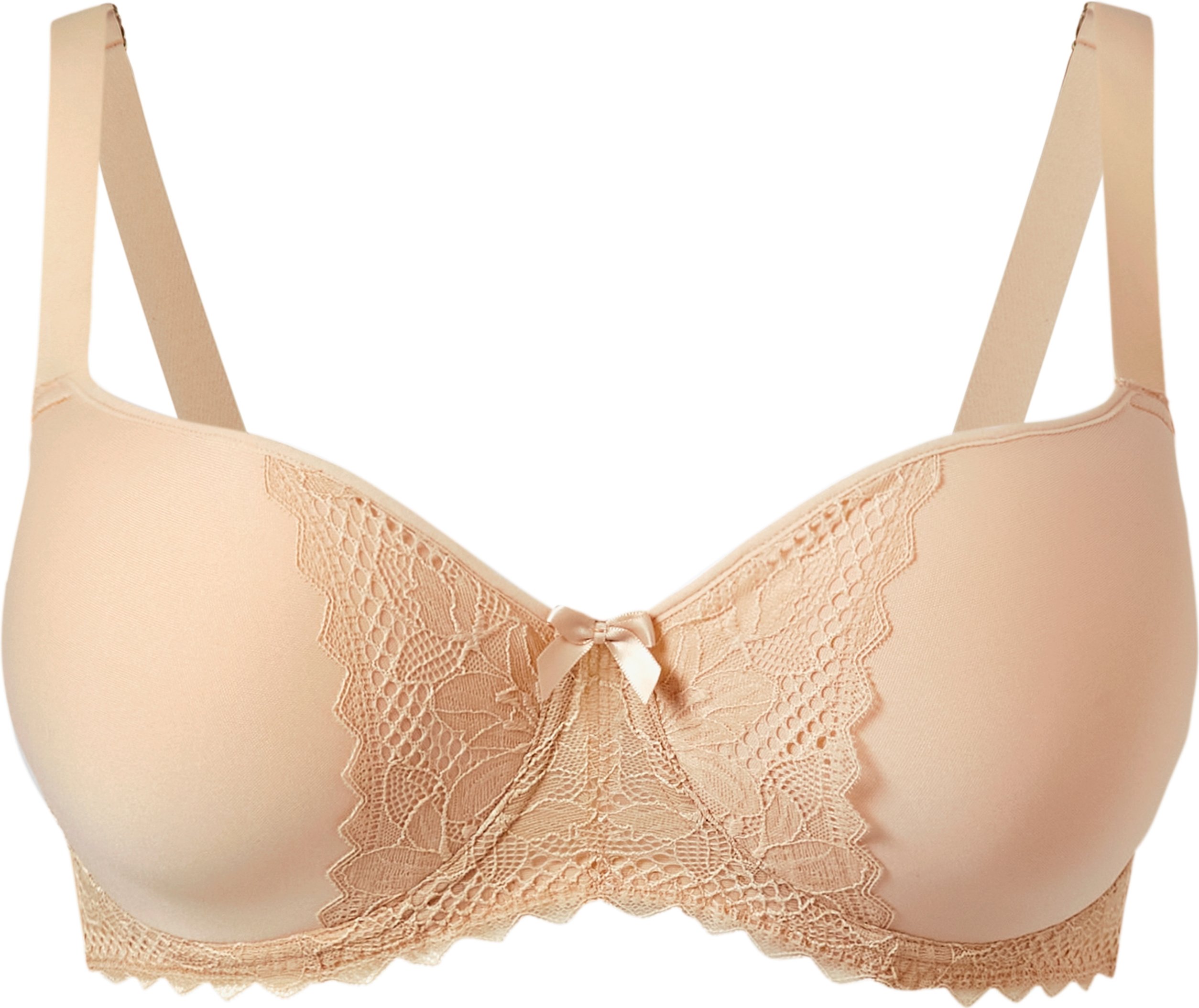 Thumbnail - esmara® Damen Spacer-BH, mit Spitze (Beige, 85D)