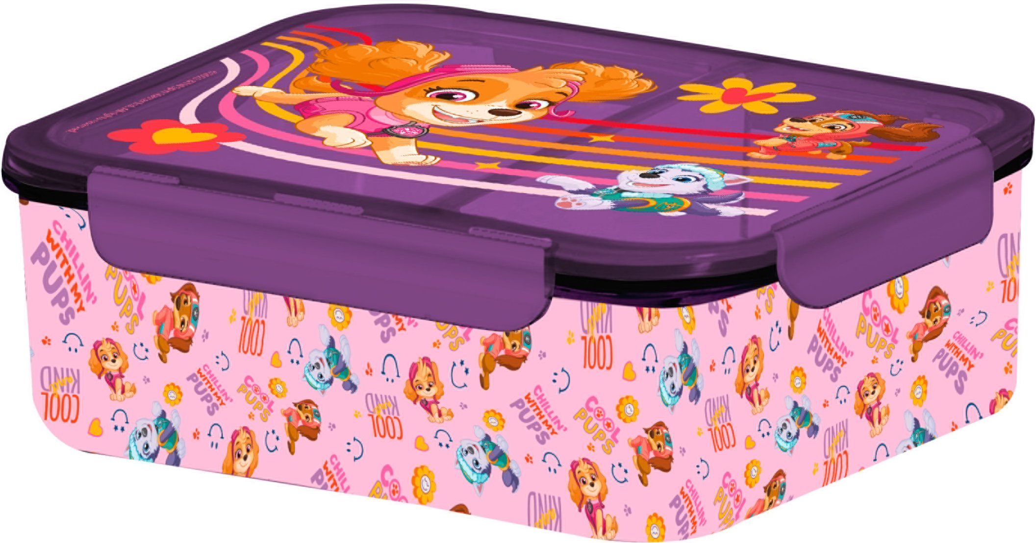 Paw Patrol Trinkflasche/Brotdose (Brotdose/Mädchen)