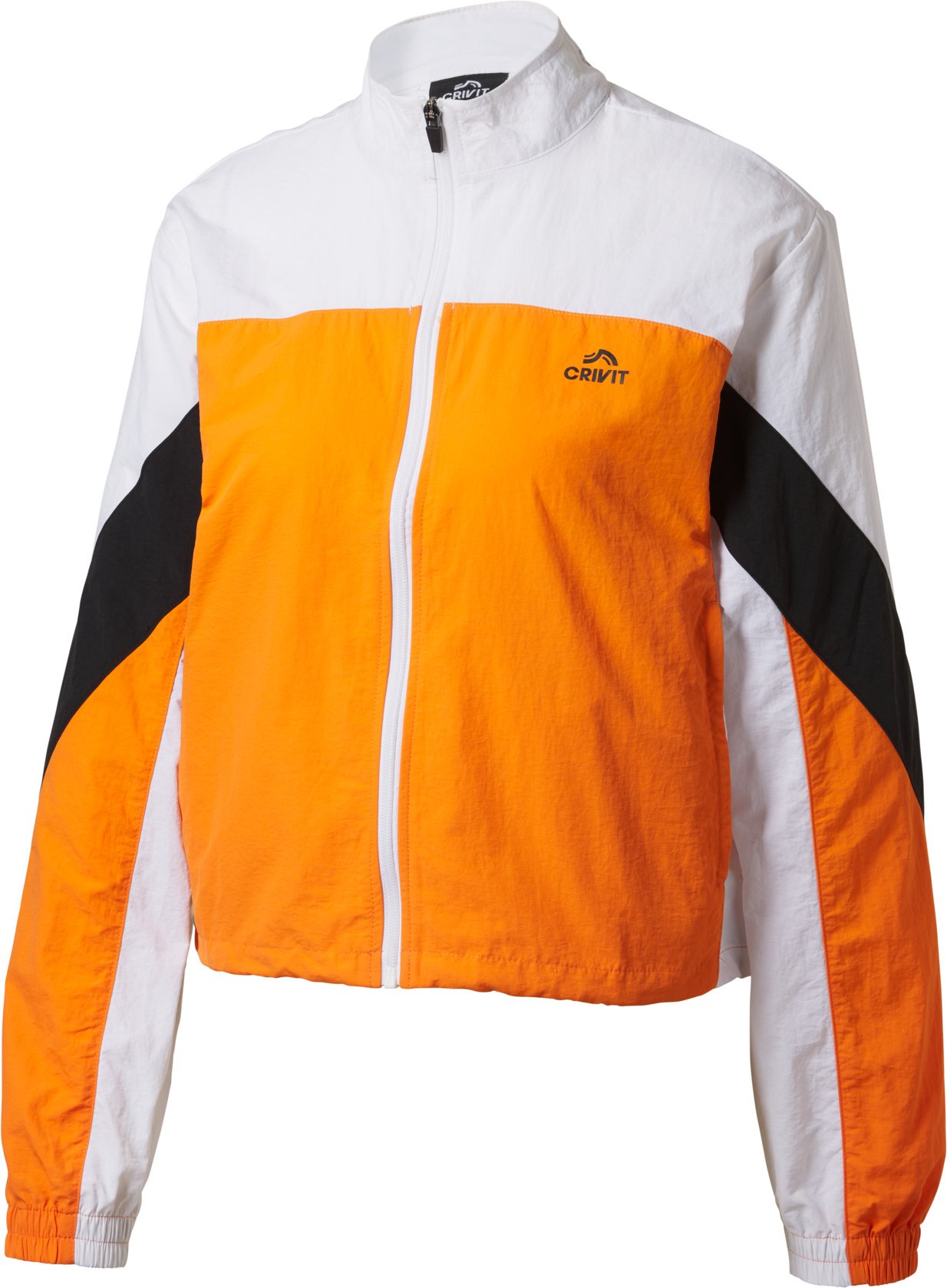 CRIVIT Damen Funktionsjacke (weiß/orange, S(36/38))