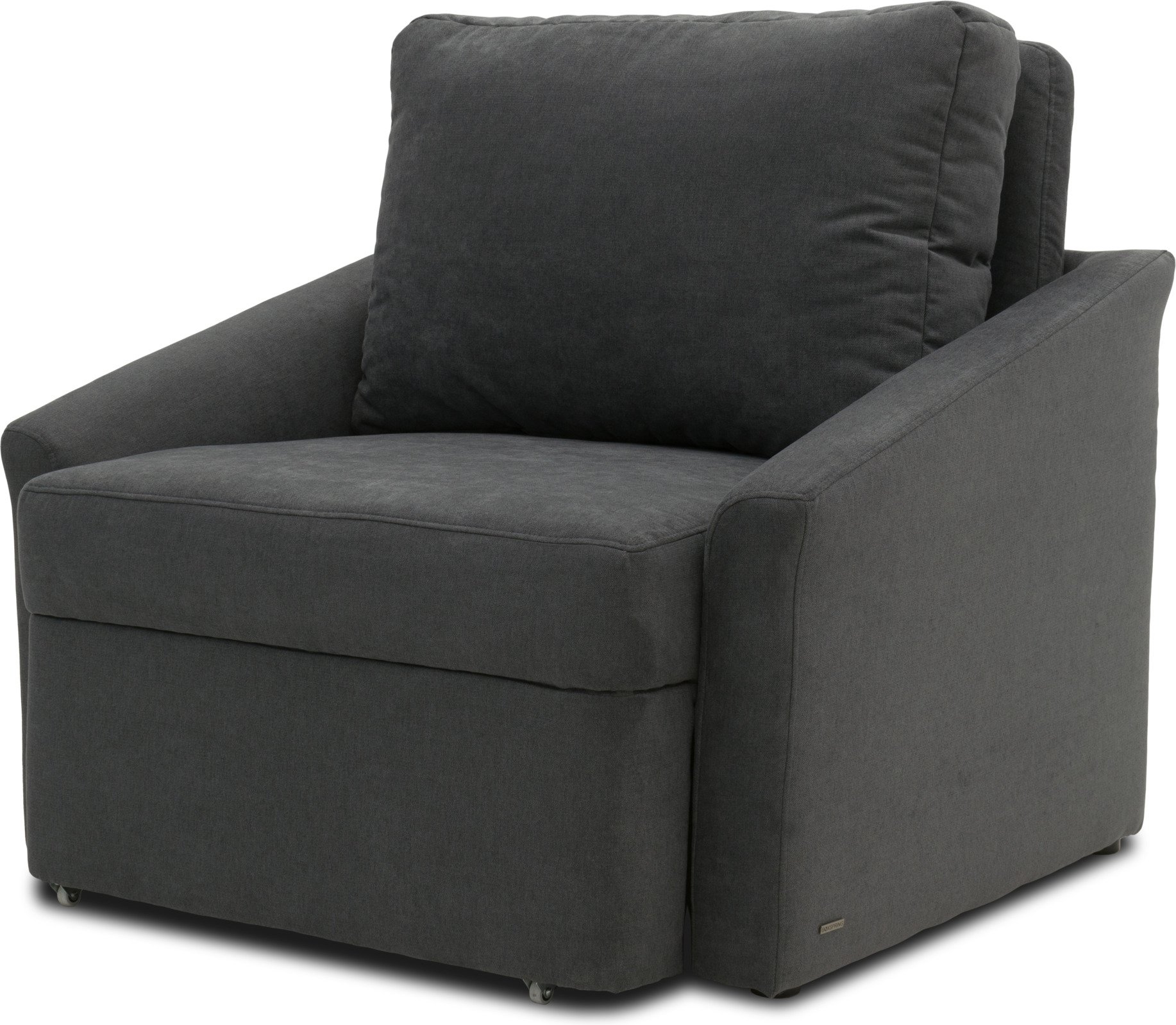 Domo Schlafsessel »Relax Box«, mit Boxspringfederung (Schlafsessel, 108 x 96 cm, Dunkelgrau)