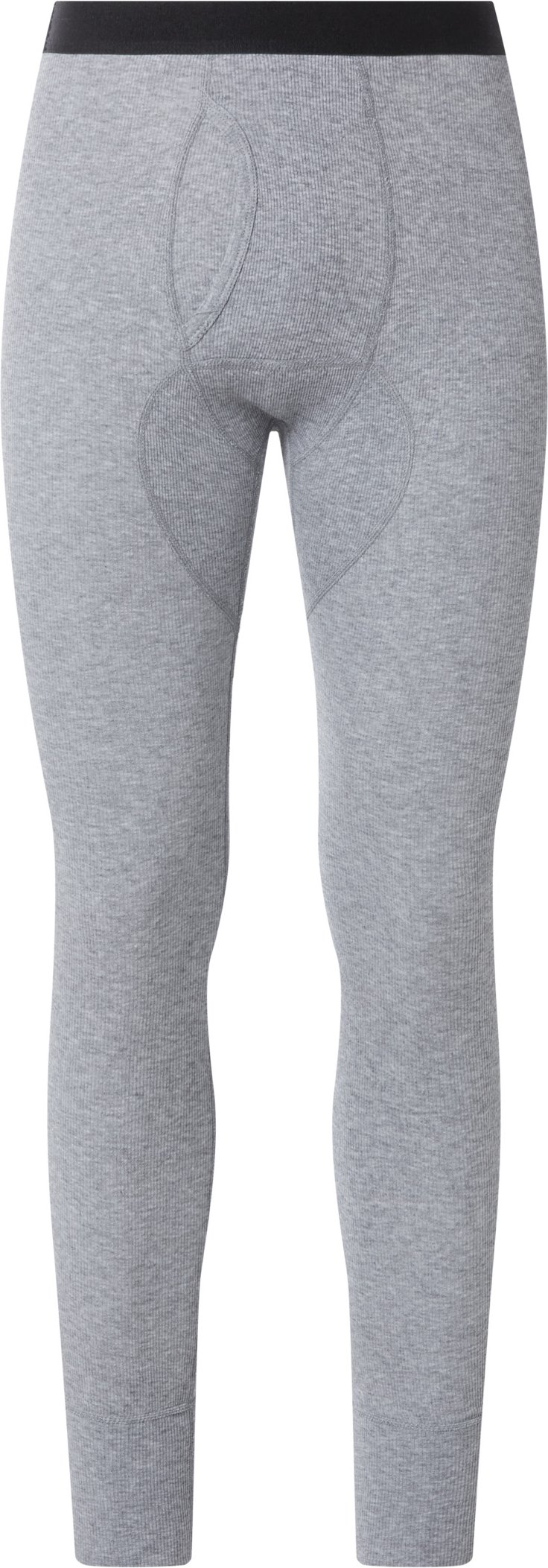 esmara Men Herren Unterhose mit Eingriff lang (Dunkelgrau, 4/S)