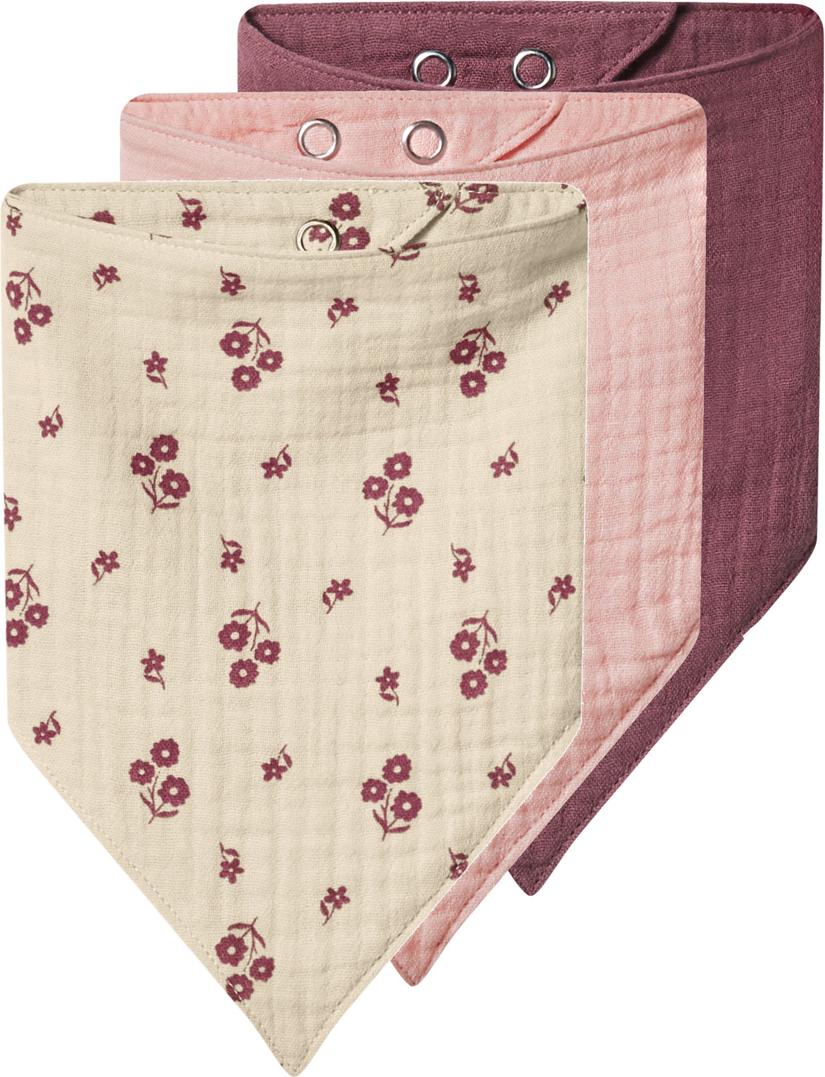lupilu® Baby Dreieckstücher (creme/pink/rosa, one size)