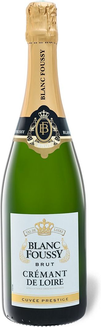 Blanc Foussy Crémant de Loire AOP Cuvée Prestige brut, Schaumwein 2022