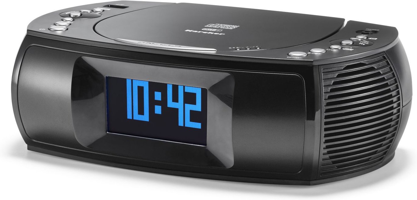 Karcher Radiowecker »UR 1309D« mit Dual-Alarm, MP3 / CD Player, DAB+ Radio und USB-Charger