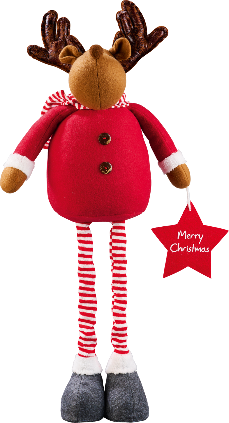 LIVARNO home Deko-Wichtel / Deko-Rentier (Rentier, Rot)