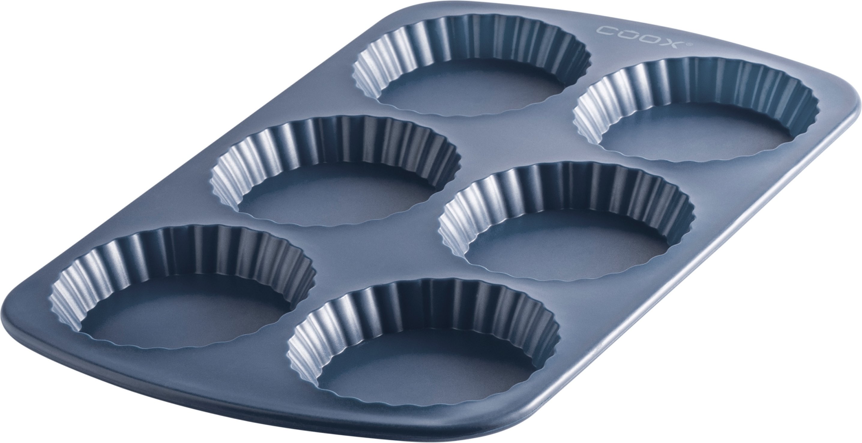 Coox Tarteletteform 34 x 21,8 x 1,8 cm (Blaugrau)