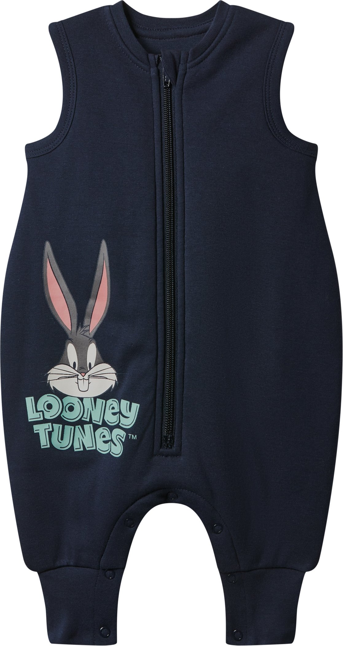 Schlafoverall »Looney Tunes / Tom & Cherry«, mit ökologischem Textildruck (Navy, 62/68)