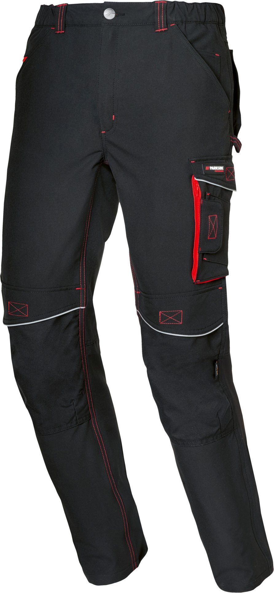 PARKSIDE PERFORMANCE® Herren Arbeitsbundhose (Schwarz, 54)