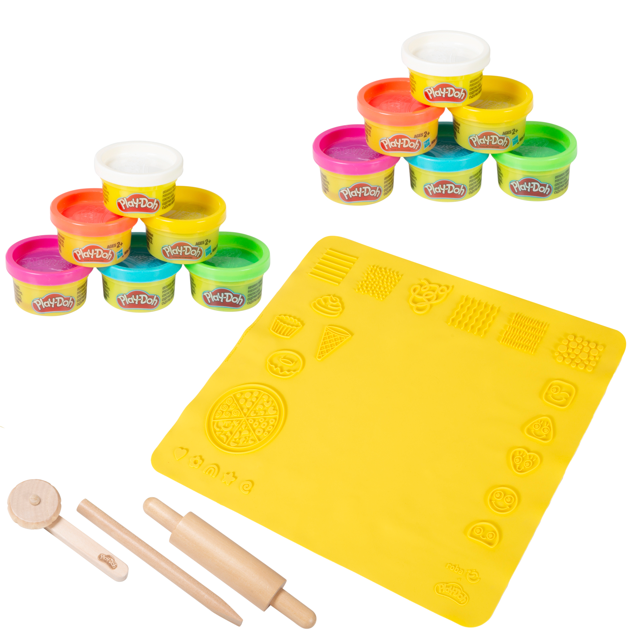 Spielset »roba x Play-Doh«, Pädagogisch wertvoll (12x Knete)