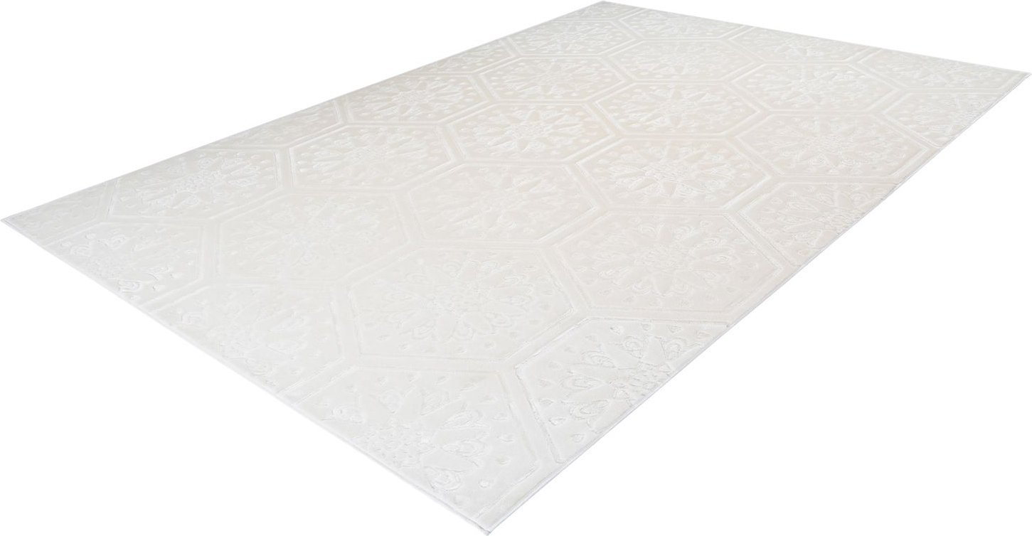 Arte Espina Teppich Monroe (Weiß 200, 80cm x 150cm)
