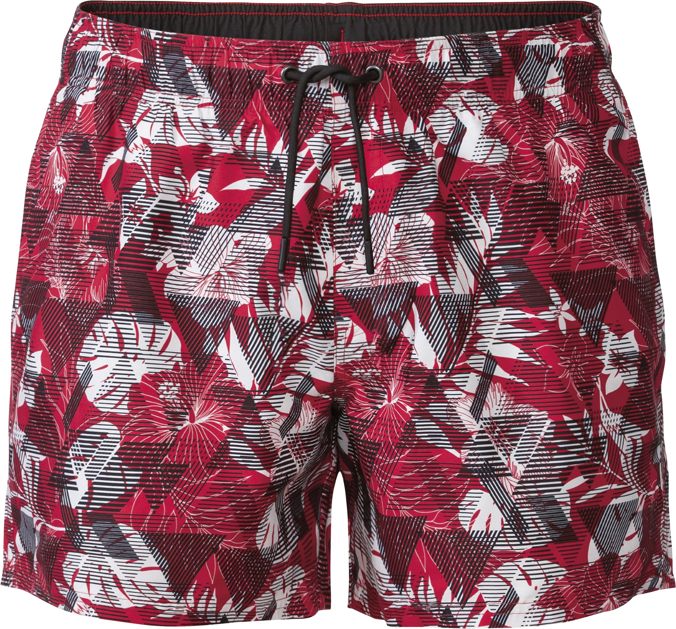 LIVERGY® Herren Badeshorts (Rot, 6/L)