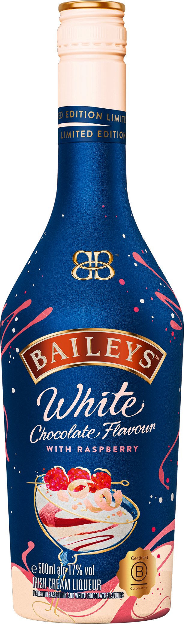 Baileys White Chocolate Raspberry 17% Vol
