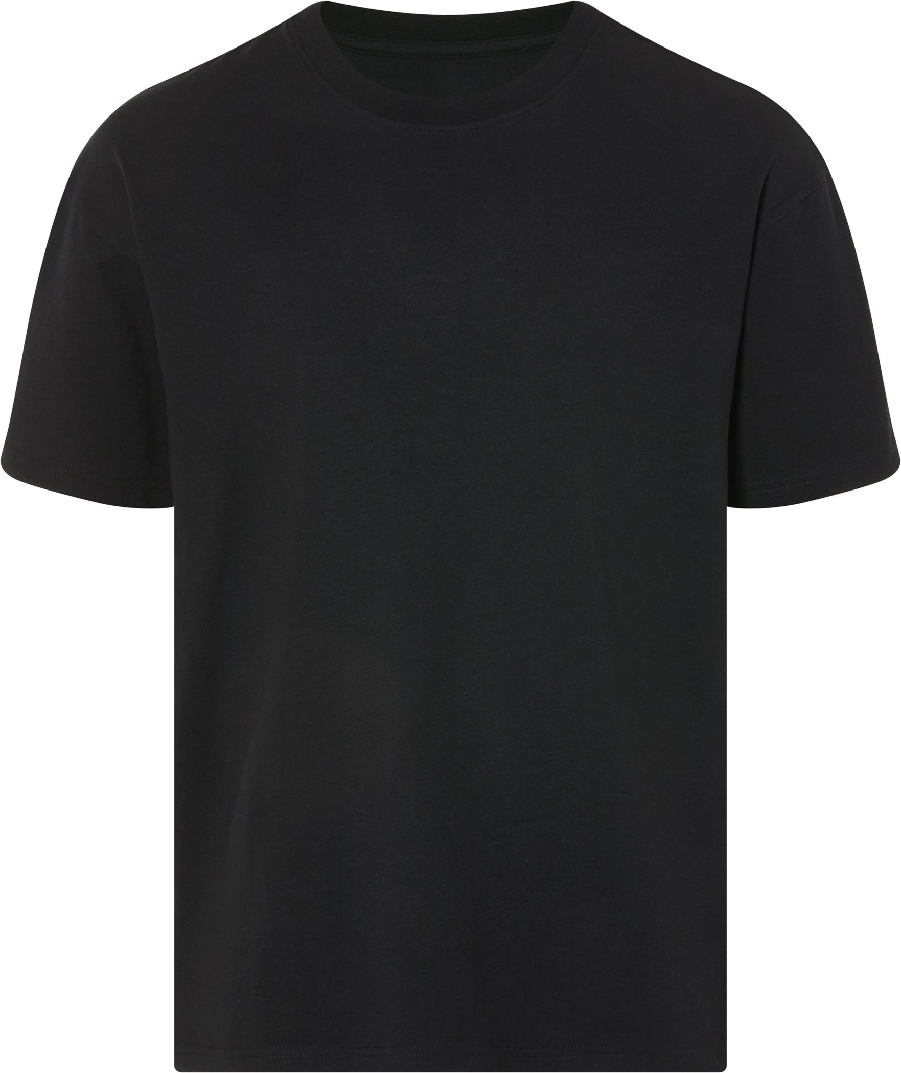 LIVERGY® Herren T-Shirt Oversized (Schwarz, XL (56/58))