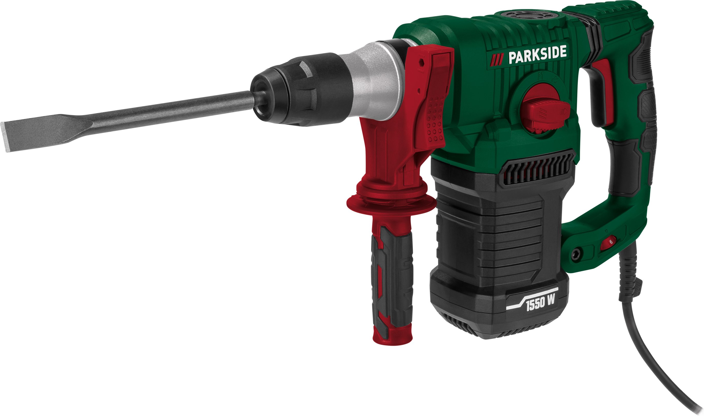 Thumbnail - PARKSIDE® Bohr- und Meißelhammer »PBH 1550 C1«, mit Vibrationsdämpfung am Handgriff