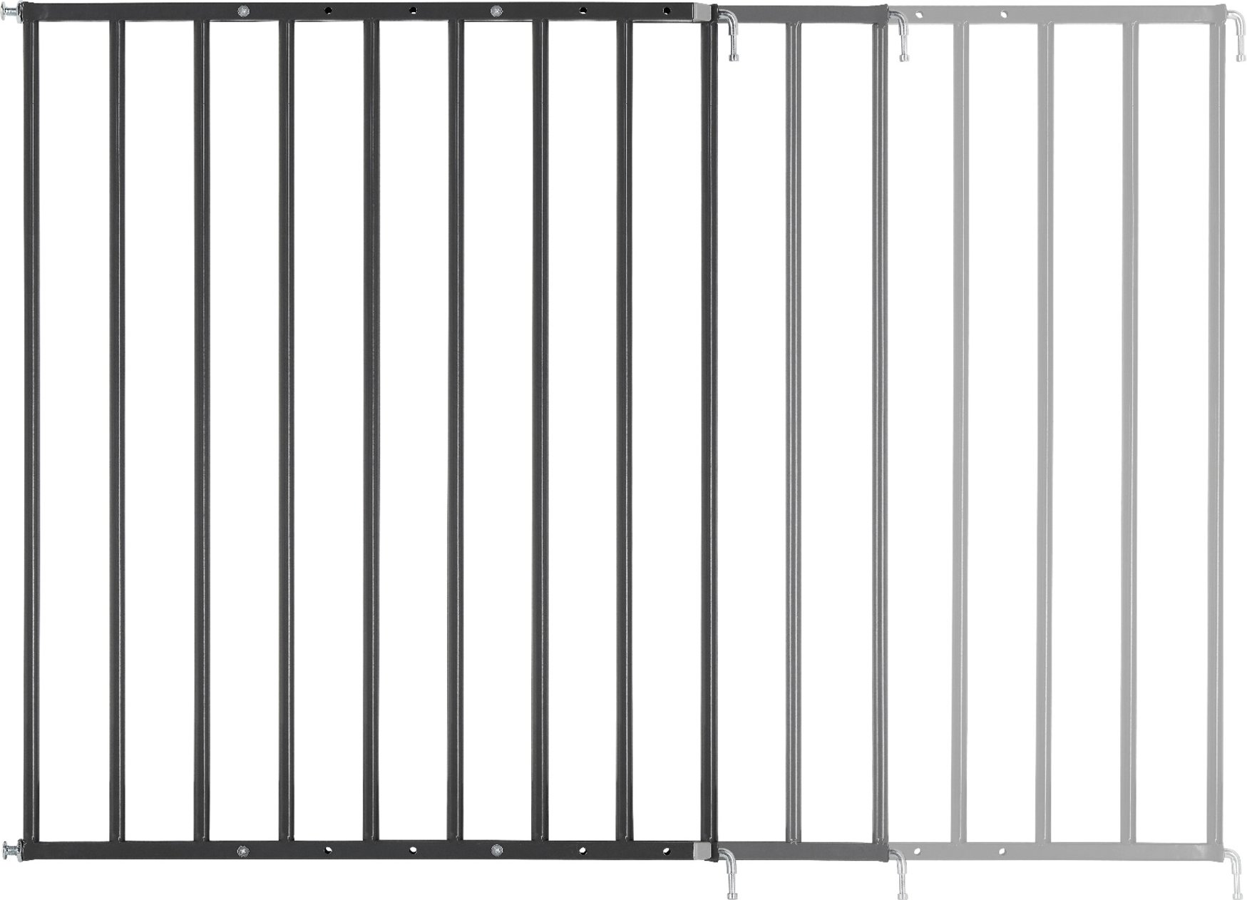 Thumbnail - Badabulle Türschutzgitter »Safe & Protect XL«, extra breit (Black)