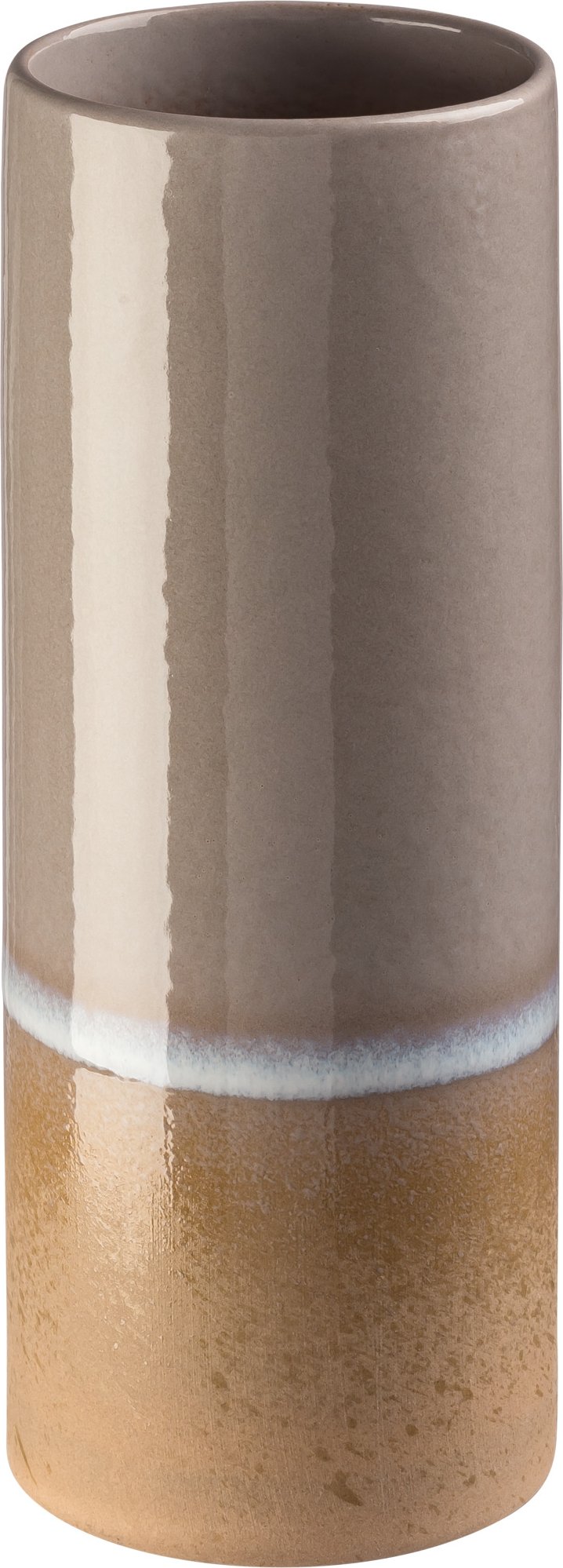 LIVARNO home Dekoratives Pflanzgefäß / Blumenvase Frühling (Grau)