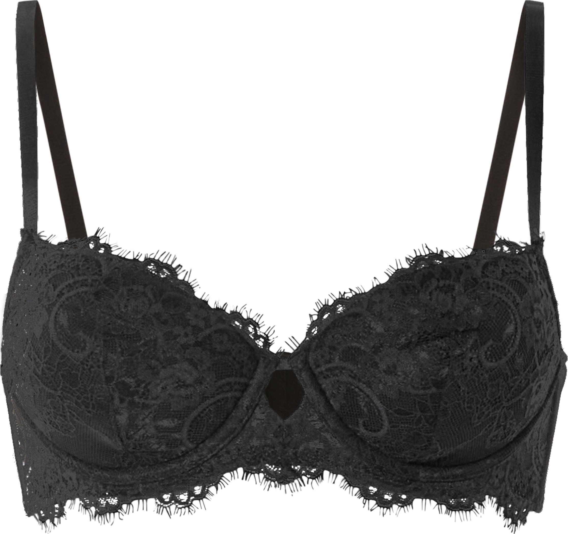 Thumbnail - esmara® Damen BH mit Spitze Valentinstag (Schwarz, 85b)