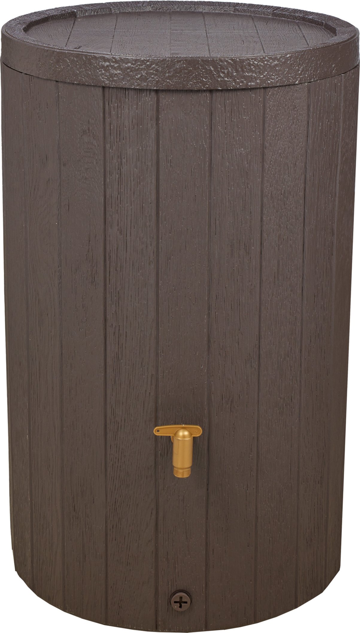 4rain Regenspeicher »Madera« 220 Liter, in Holzoptik, braun