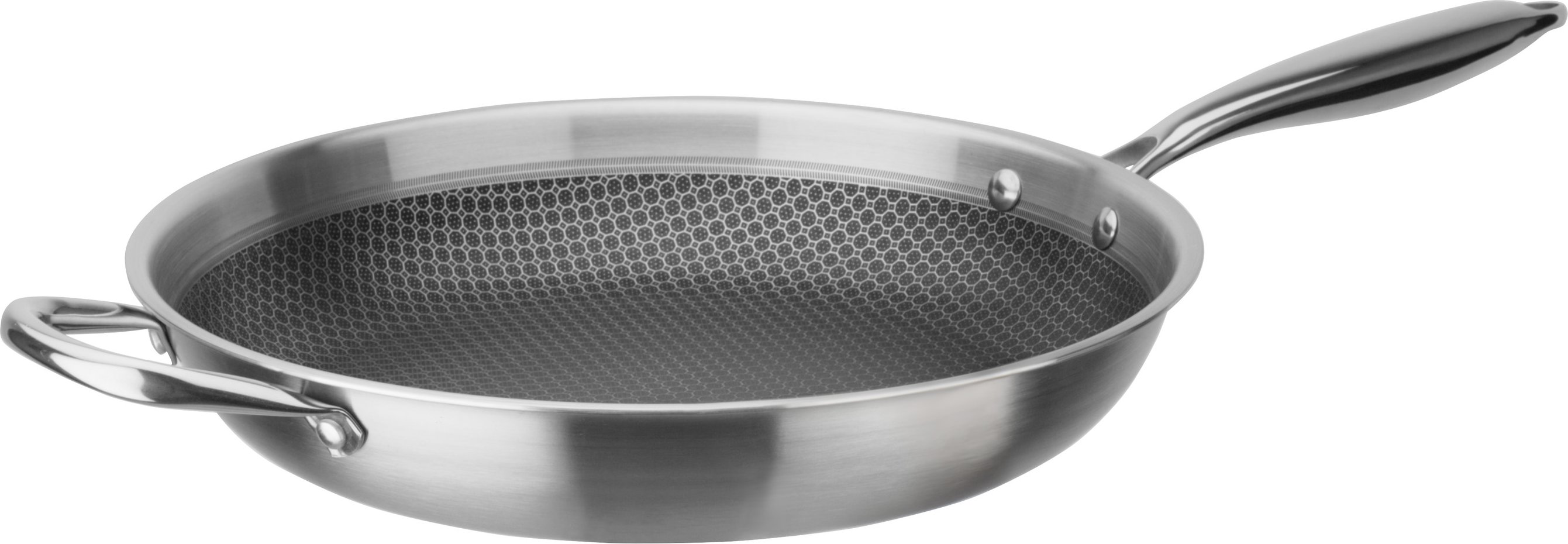 GSW Bratpfanne Inoxxa Black mit Gegengriff (32 cm)