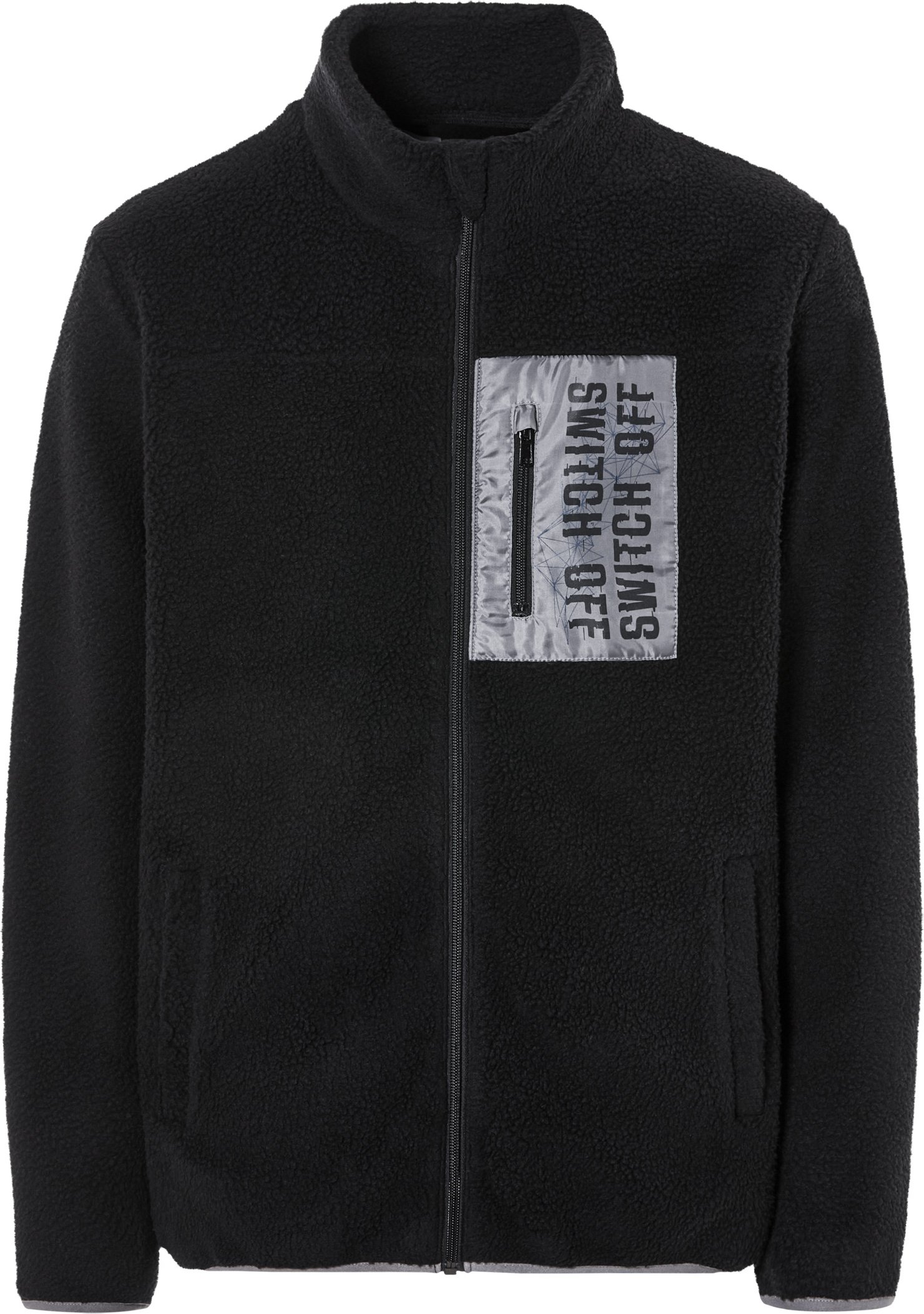 Thumbnail - LIVERGY® Herren Jacke Teddyfell (Grau, XL (56/58))