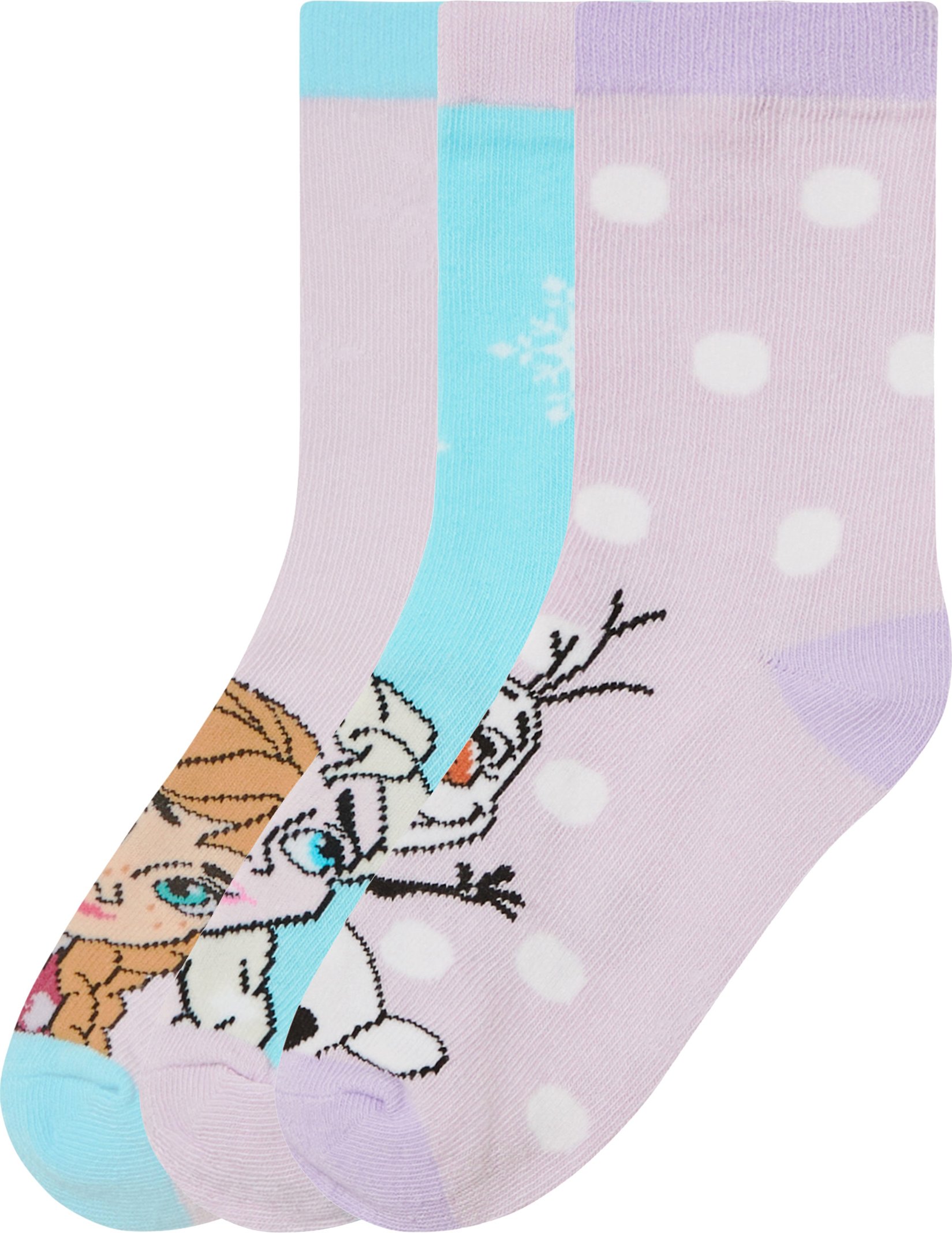 Thumbnail - Kleinkinder Socken, 3 Stück (FROZEN, 19-22)