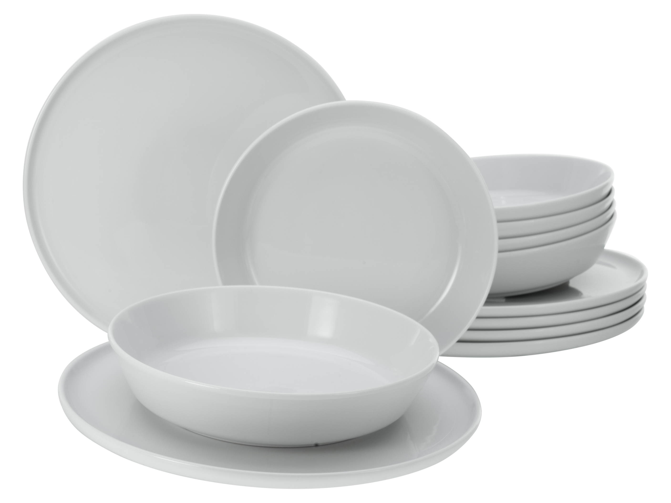 Creatable Geschirrset »Chef Collection« (12-teiliges Tafelservice, Weiß)