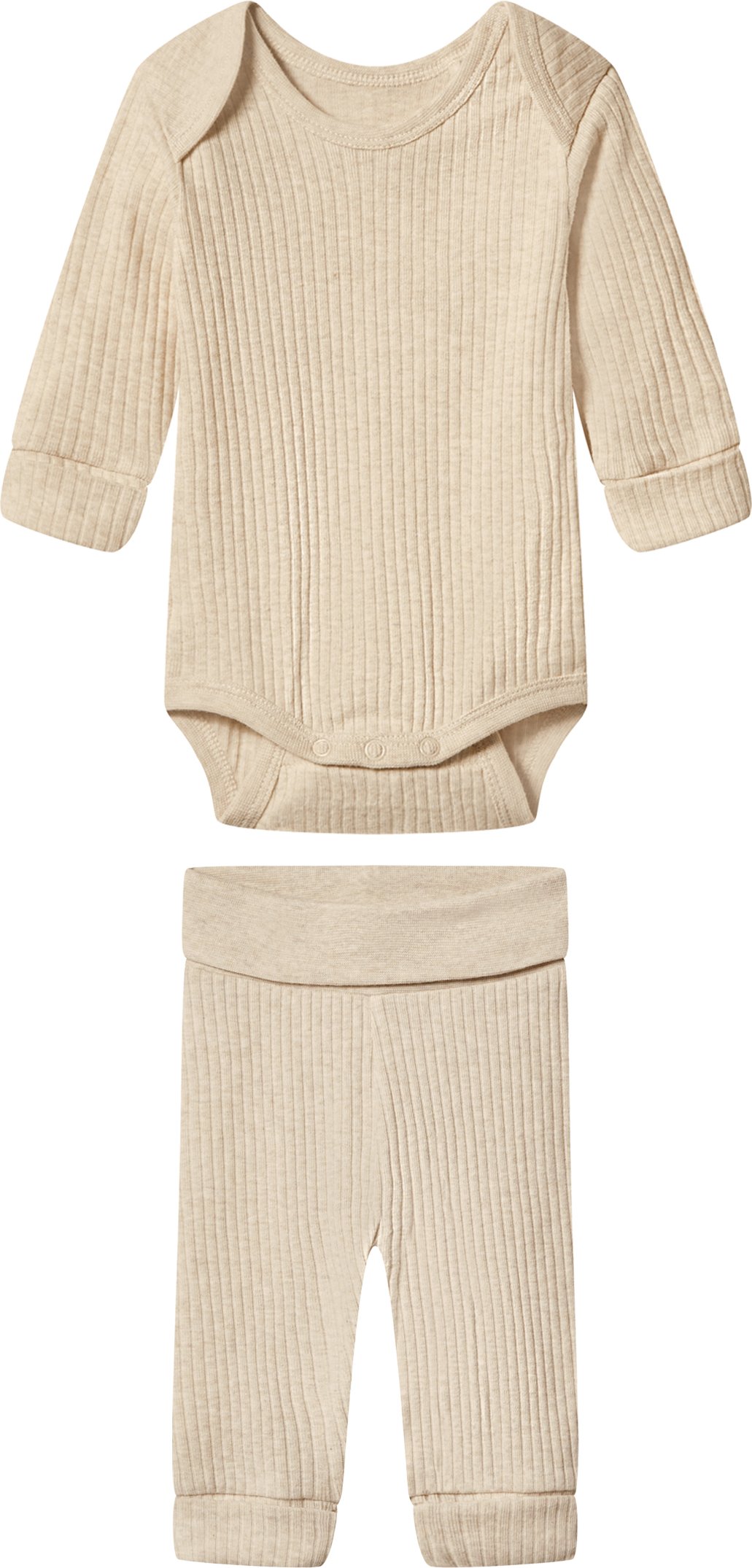 lupilu® Baby Set Body Jogginghose (Beige, 86/92)