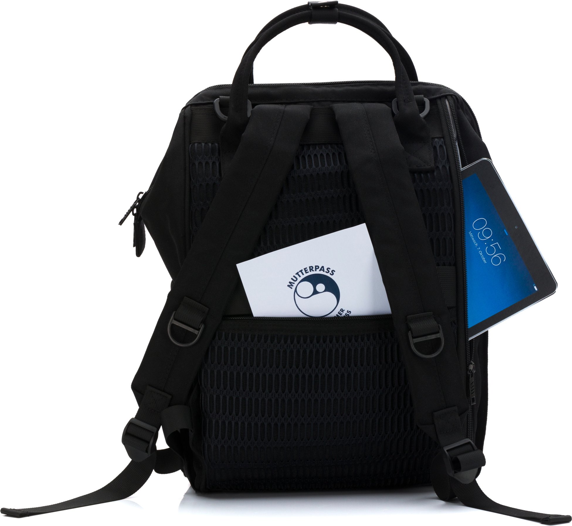 Fillikid Wickelrucksack »Barcelona« (Schwarz)