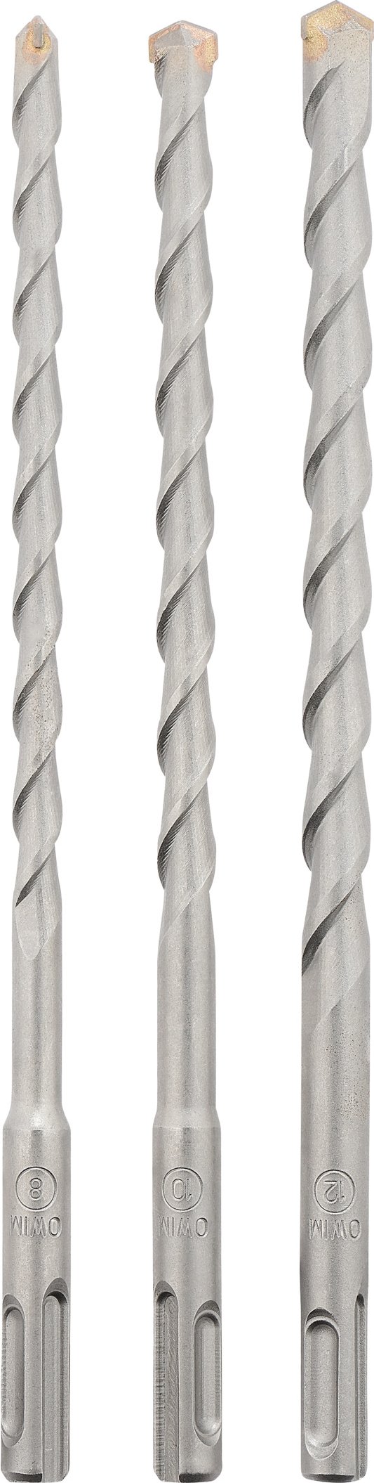 PARKSIDE® Bohrerset lang 3-tlg. (SDS Plus Bohrerset lang 3tlg.)