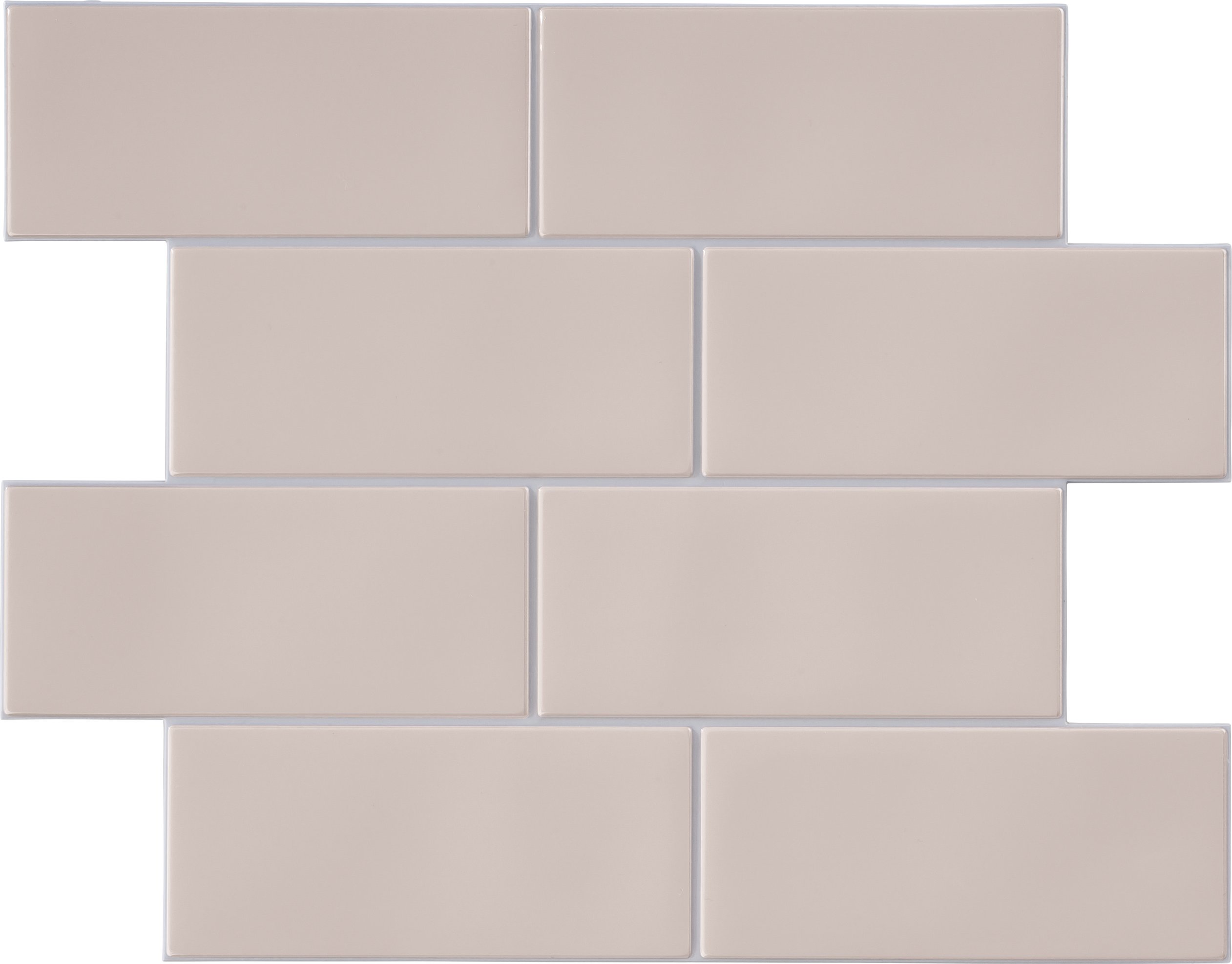 LIVARNO home Deko-Wandfliesen (Beige)""