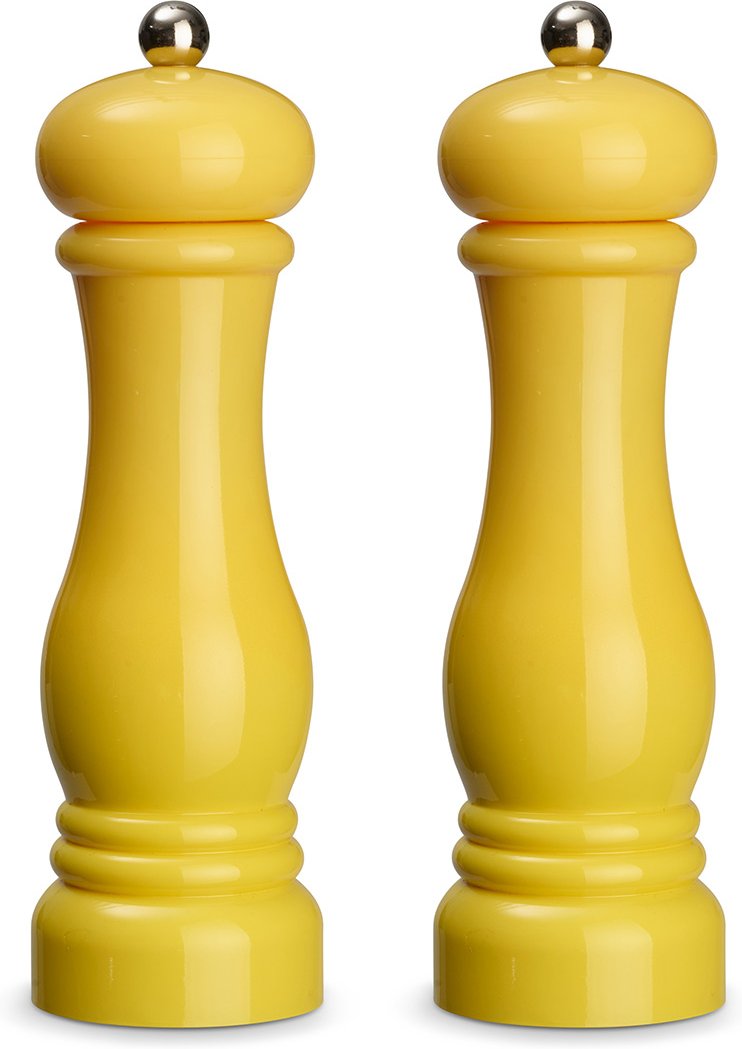 ECHTWERK Salz ‐/Pfeffermühlen Set 2tlg (Gelb)