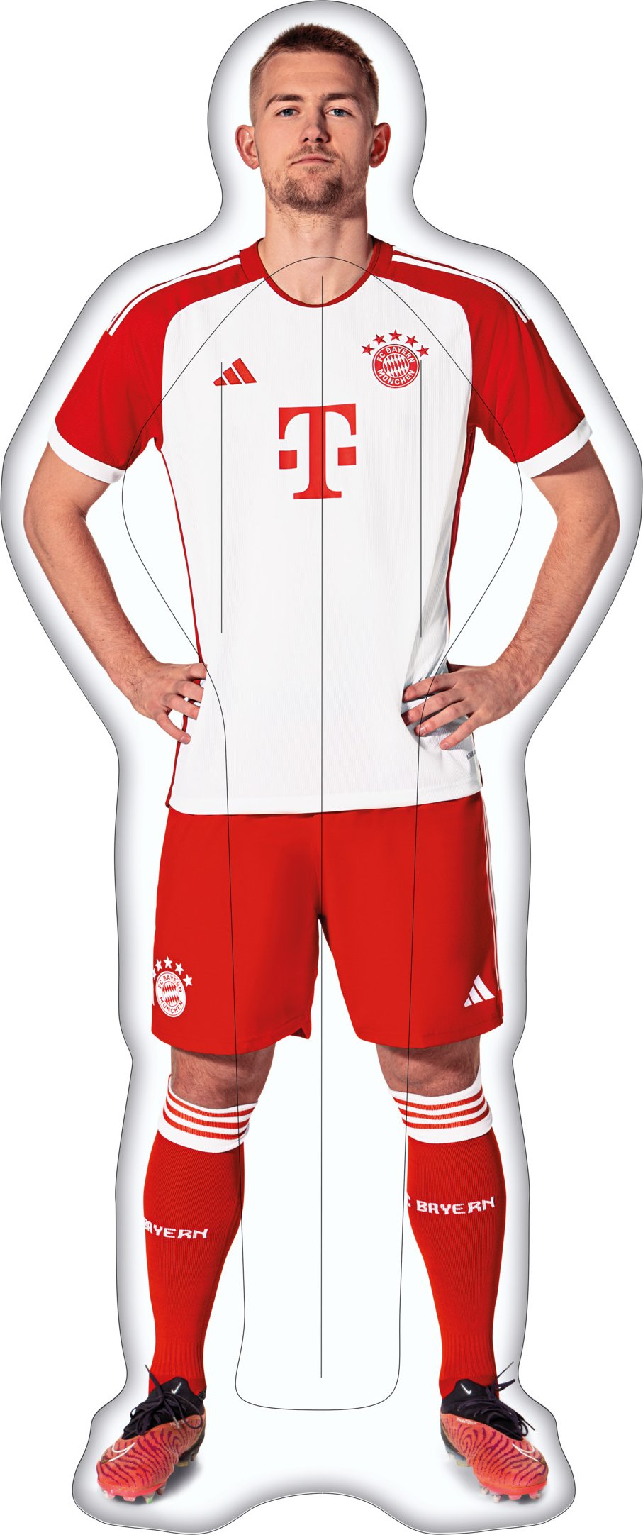 Thumbnail - Happy People FCB Luftmatratze aufgeblasen ca. 190 x 71 cm (16084 FCB de Ligt, 190 x 80 cm)""