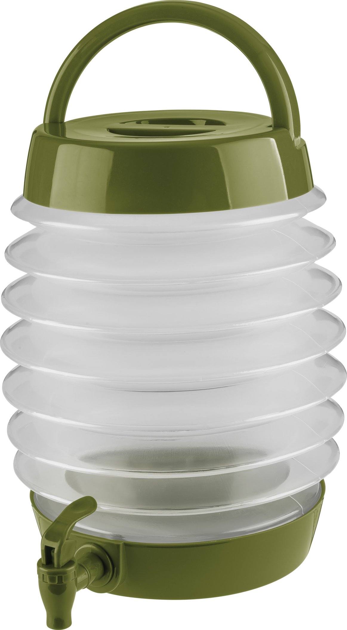 CRIVIT Faltbarer Getränkespender (Grün)