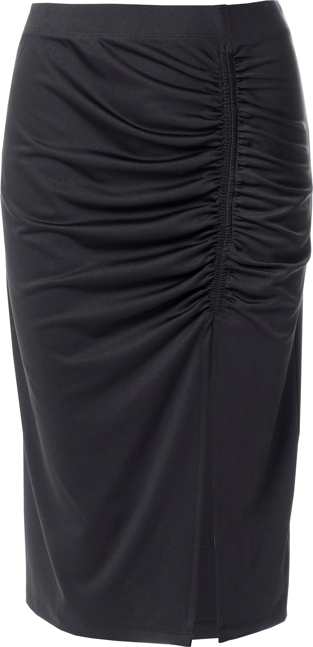 esmara® Damen Midi Rock schwarz (S (36/38))
