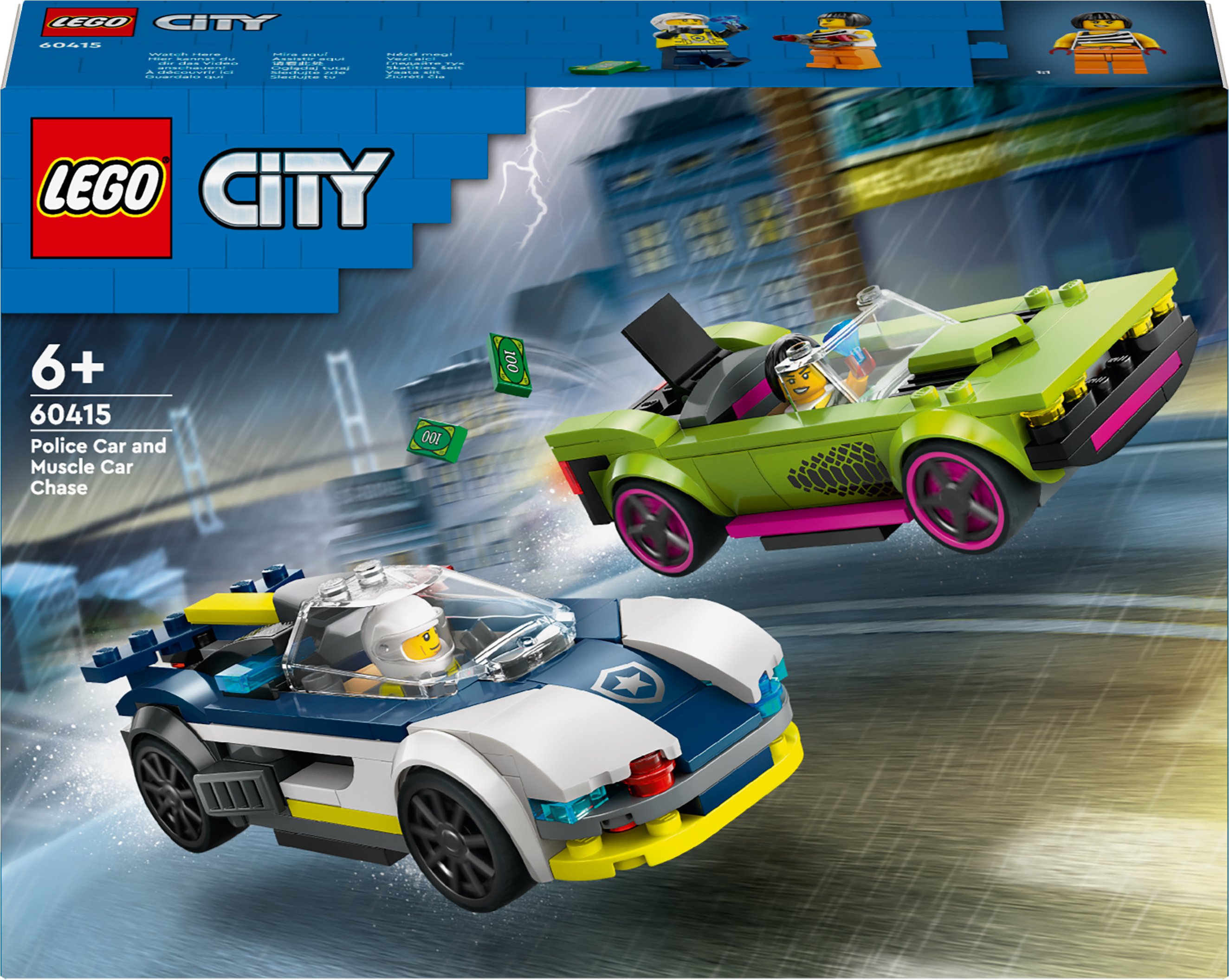 LEGO® City 60415 Police Car and Muscle Car Chase""