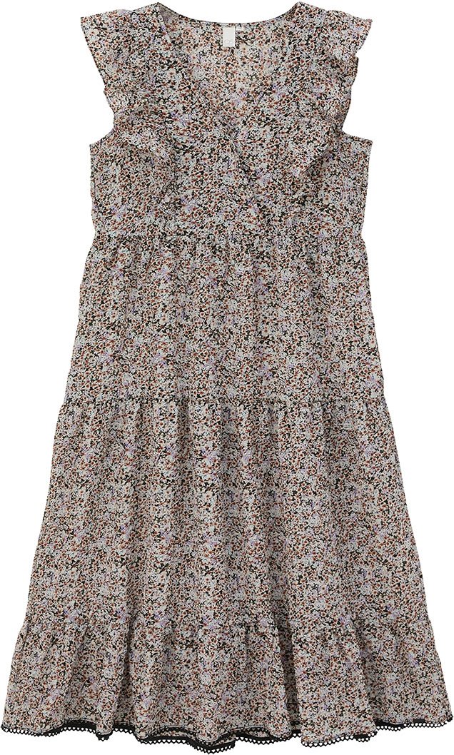 QS by s.Oliver Damen Kleid (Bunt, 38)