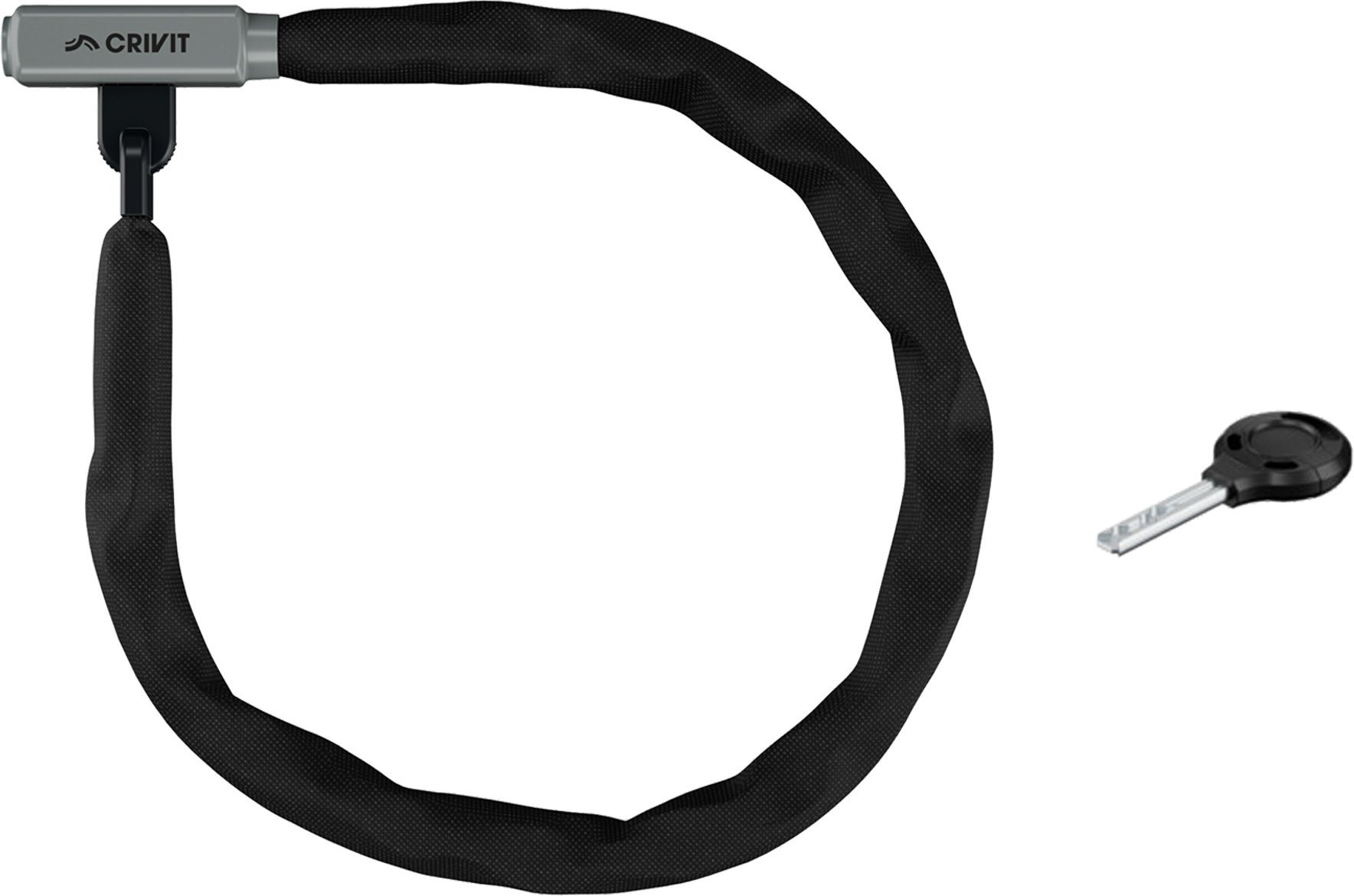 CRIVIT Fahrrad Faltschloss / Kettenschloss (Kettenschloss)