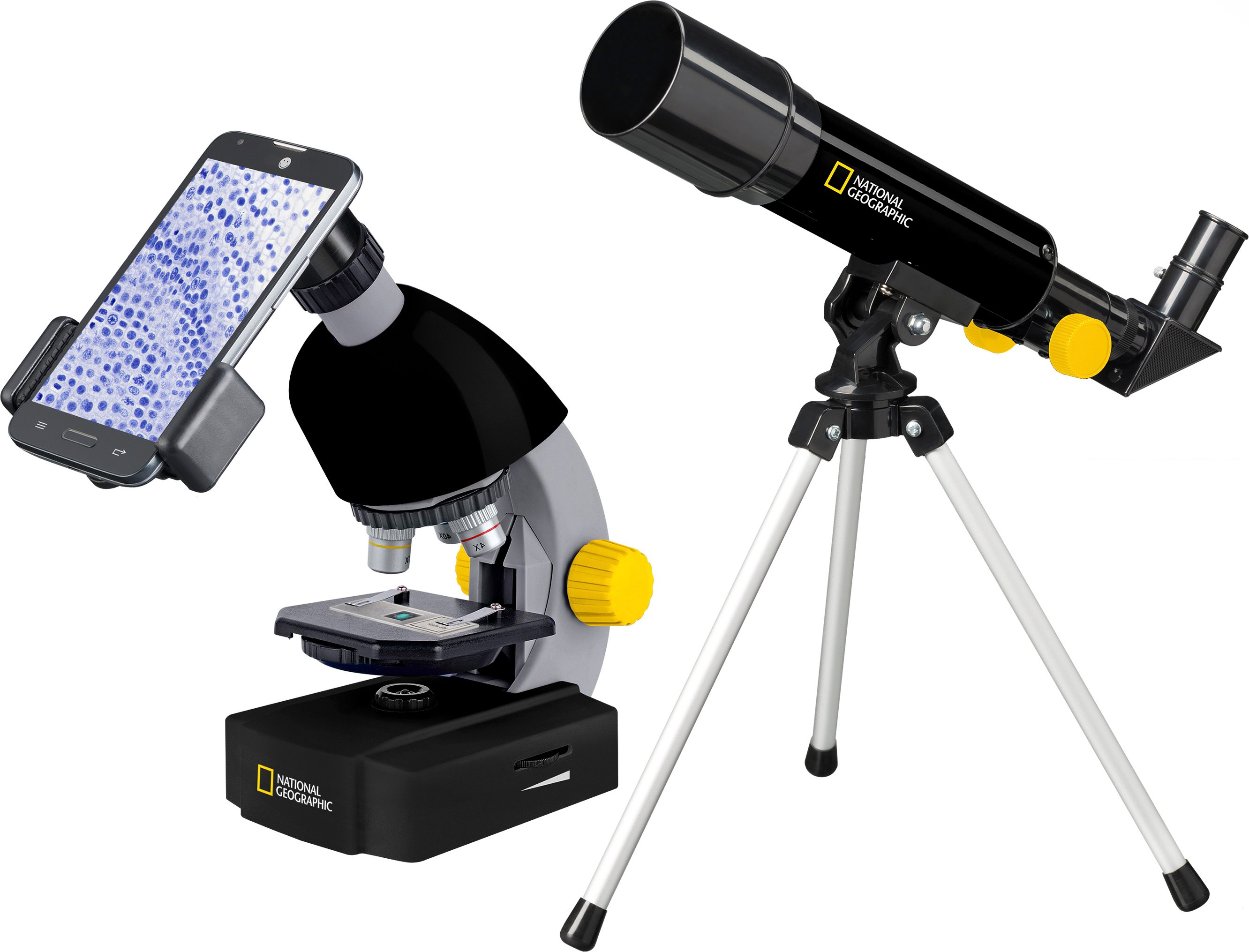 National Geographic Astronomie- und Mikroskopie-Set, mit viel Zubehör