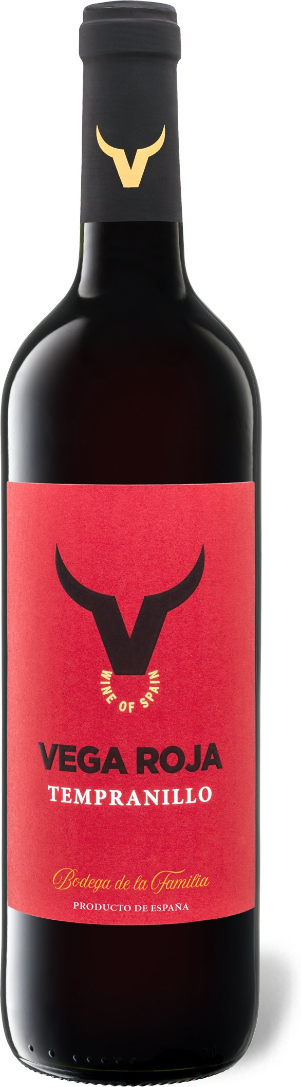 Thumbnail - Vega Roja Tempranillo Valdepeñas DO trocken, Rotwein 2021